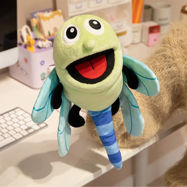 Yiran toy Insektenartiges Plüschtier, Handpuppe, 30cm - Bild 1