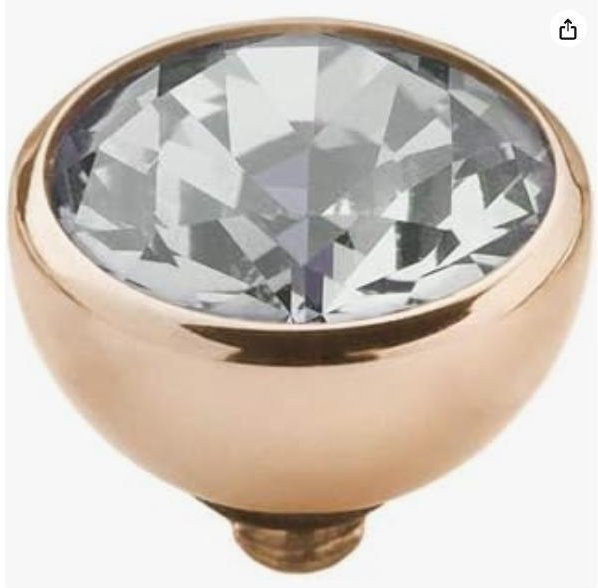 MELANO Ring, Roségold, Edelstahl, Zirkonia, Damen - Bild 1
