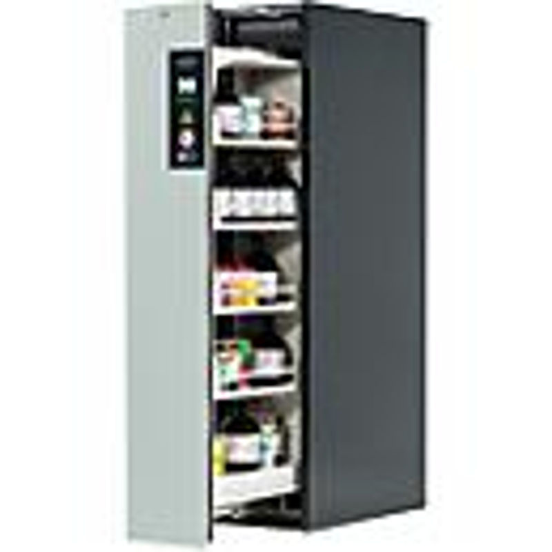 Asecos Sicherheitsschrank Typ 90 V-MOVE-90 mit 1 Vertikalauszug in Anthrazitgrau/Lichtgrau - Bild 2