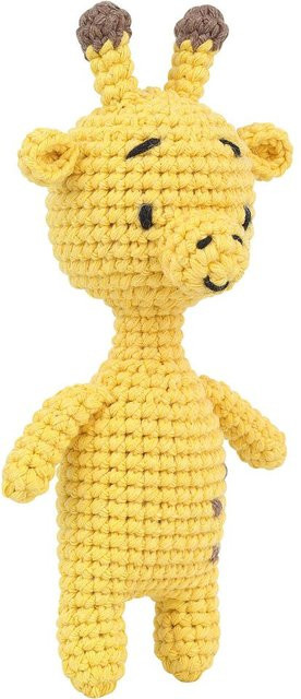 Knitty Critters Giraffe Bridget Häkelset Gelb - Bild 1