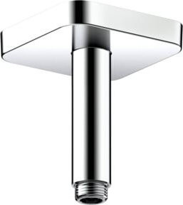 Hansgrohe Axor Softsquare Deckenanschluss in Polished Gold Optik, eckig, 100 mm - Bild 1