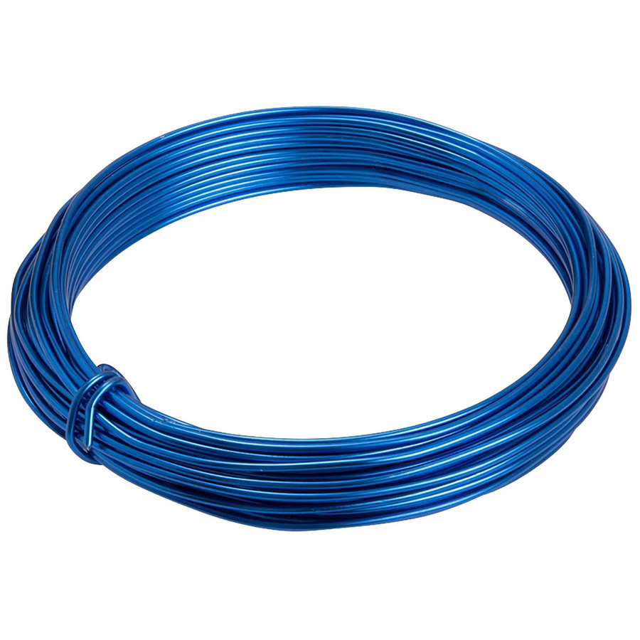 Conacord Aludraht blau, Kunststoffbeschichtet, Durchmesser: 1,6 mm, Länge: 12 m - Bild 2