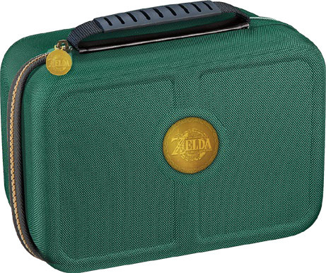 Nintendo Switch Deluxe Case Zelda NNS61 in Gold und Grün für Nintendo Switch und Switch OLED - Bild 1