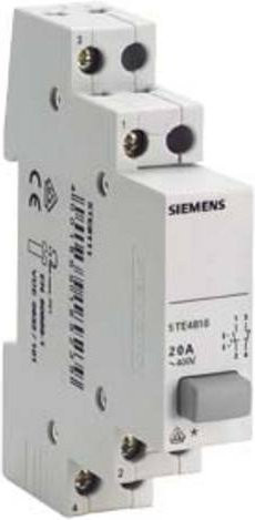 Siemens Taster Grau 20A 2 Wechsler 5TE4814 - Bild 1