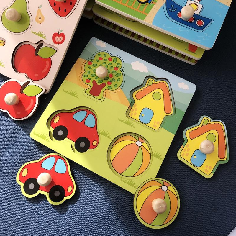 Linyi toy Holzpuzzle Bunt / Mehrfarbig ab 3 Jahren - Bild 3