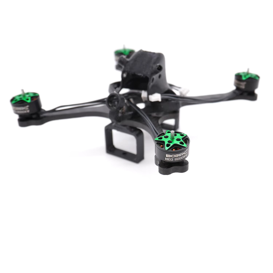 BOGIRC Bürstenloser Motor 1103 1104 für MINI RC FPV Racing Drohne und Quadcopter mit 1,5mm Welle in Schwarz - Bild 2