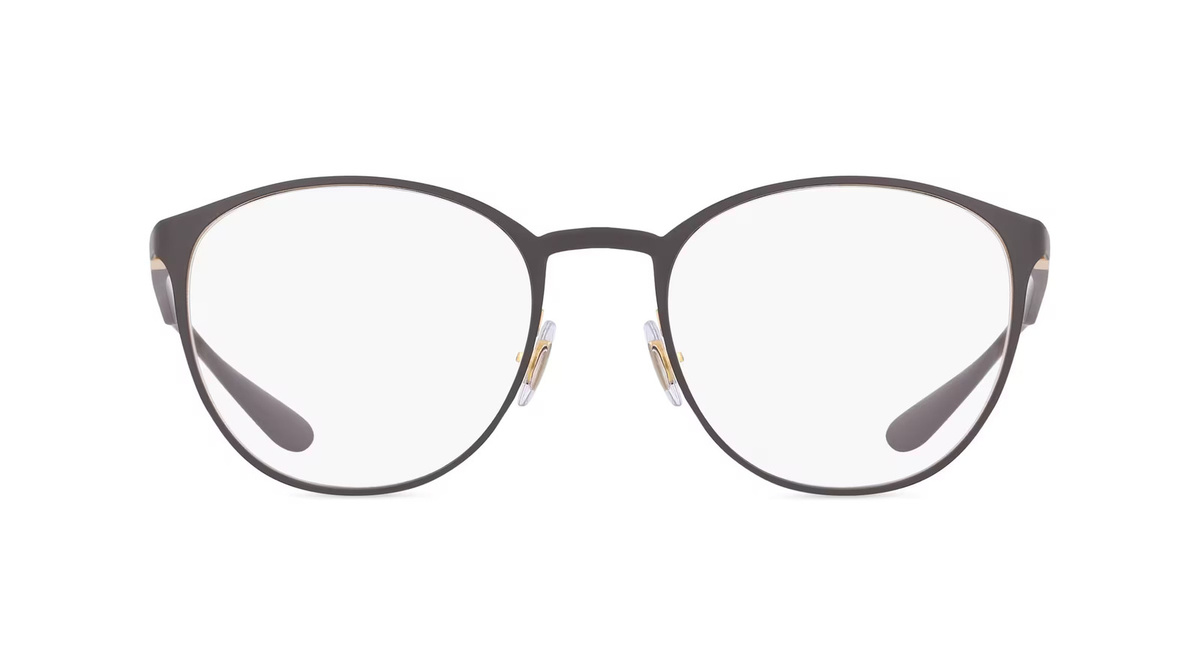 Ray-Ban RX6355 Korrektionsbrille, Vollrand, Panto, Metall, Unisex, grau - Bild 1