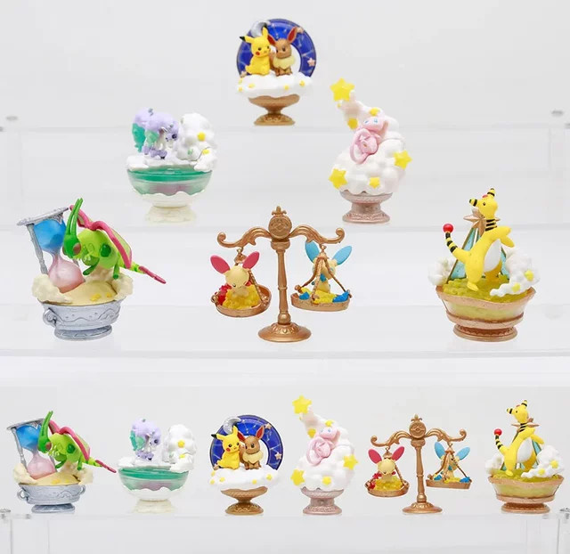 Re-ment Pokemon Starrium Serie Blind Box Miniatur Figuren Multicolor Kinderspielzeug - Bild 1
