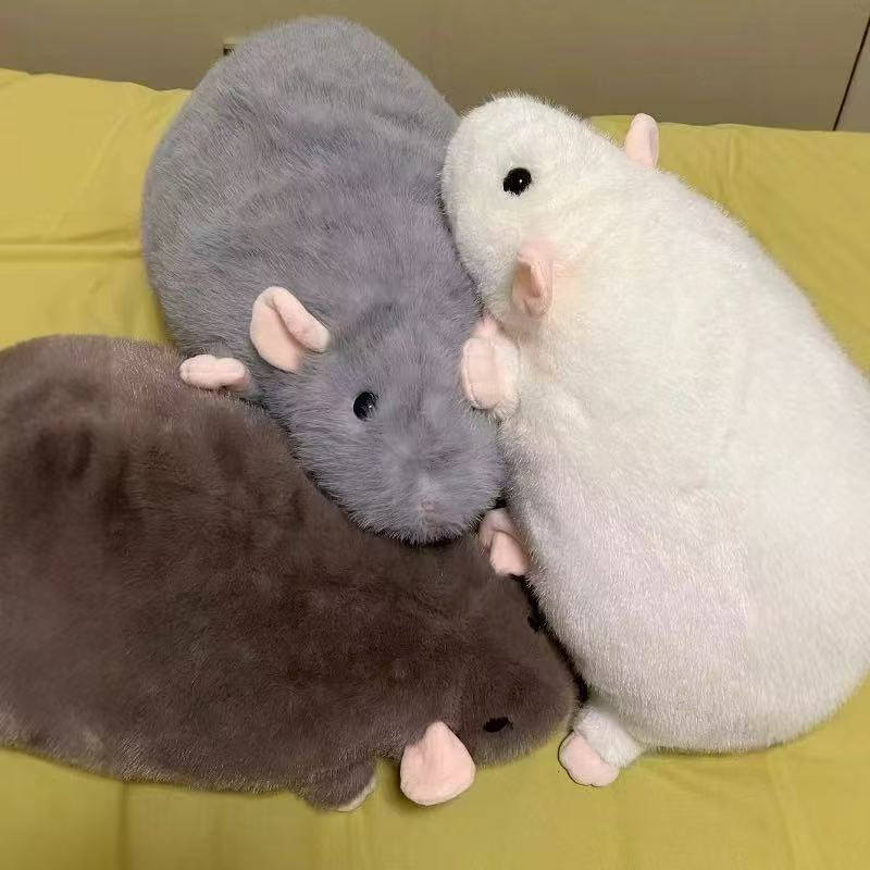 YIRAN Maus Puppe Plüsch, 40cm, Tierfigur - Bild 1