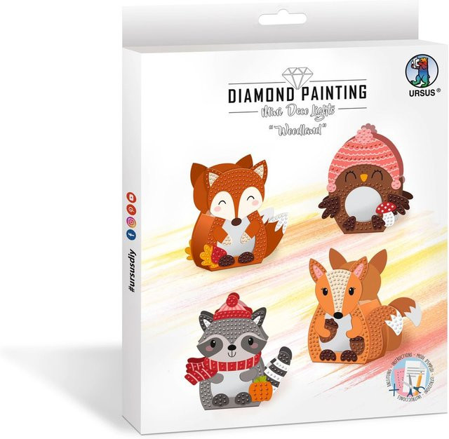 URSUS Woodland Diamond Deko Lichter Set - Bild 1