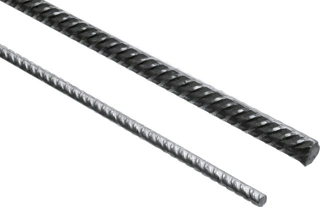 Catnic Torstahl gerippt in Grau, Dicke: 6 mm, Länge: 2000 mm - Bild 1