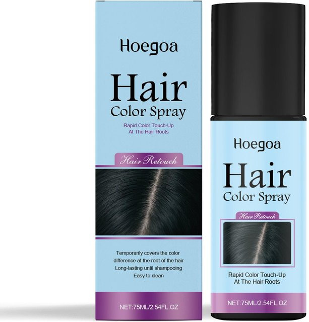 Hoegoa Farbauffrischer Spray Schwarz, Unisex - Bild 1
