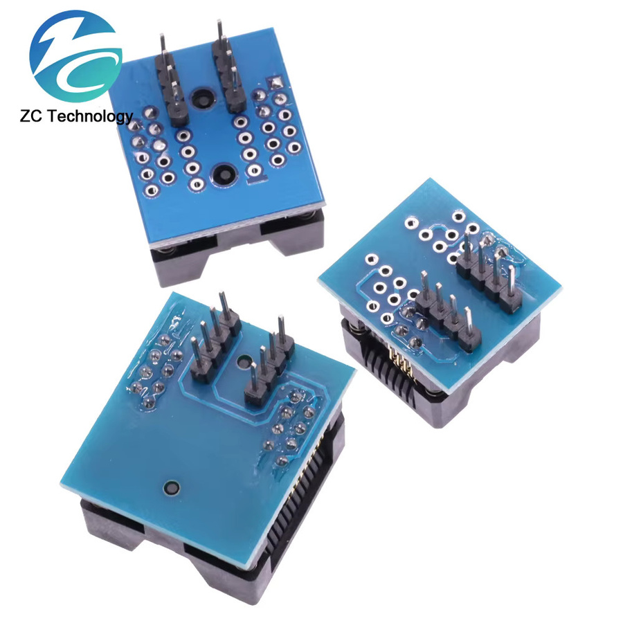 SOP16 zu DIP8 Adapter Buchse für EZP2010 EZP2013 CH341A IC Programmierer und Test, Farbe: Schwarz - Bild 2