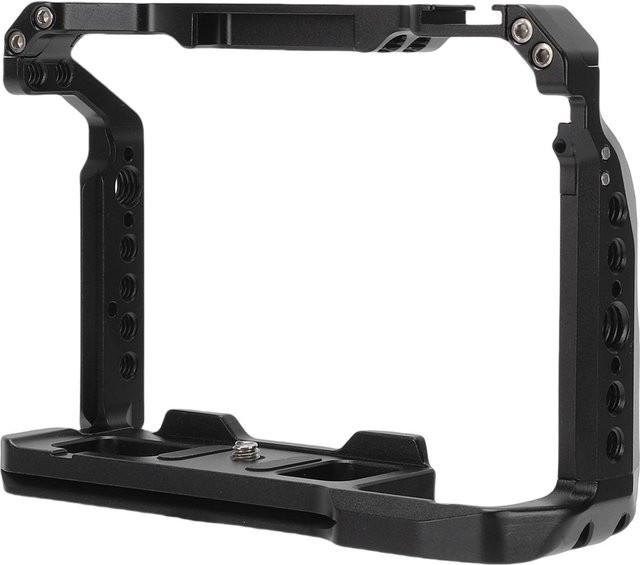 Igeteck Kamera Vollkäfig aus Aluminiumlegierung für Sony A7R3 A7M3 A9 in Schwarz - Bild 1