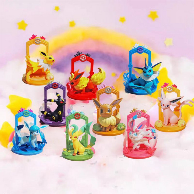Bandai Pokémon Eevee Evolution Serie Actionfiguren Blindbox - Bild 1