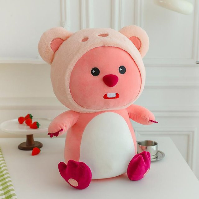 Miniso Loopy Kleiner Biber Plüschpuppe, 50cm, ab 14 Jahren - Bild 1