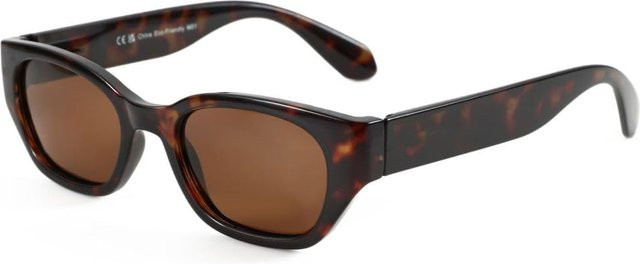 ZENOTTIC Sonnenbrille Cat-Eye, Vollrand, braun, Kunststoff, Damen - Bild 1