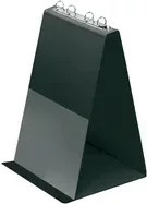 Veloflex Tischflipchart Schwarz B: 26,5 cm, H: 32 cm, T: 4 cm - Bild 1