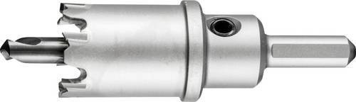 PFERD Hartmetall Lochschneider mit 28 mm Durchmesser und 10 mm Schaft-Durchmesser in Silber - Bild 1