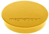 magnetoplan Magnet Discofix Standard gelb, Durchmesser: 30 mm, VE 10, Haftkraft 700 g - Bild 1