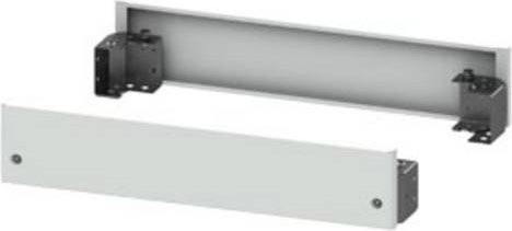 Siemens Sockel 8MF1080-2CR aus Stahl in Lichtgrau, B: 80 cm, H: 10 cm - Bild 1