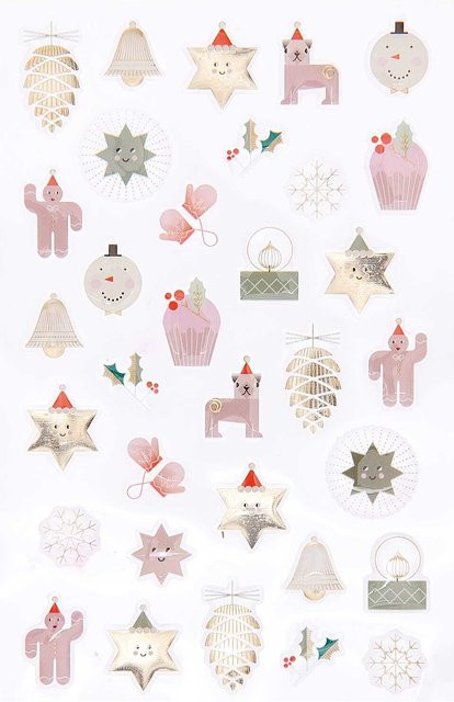 Rico Design Paper Poetry Gelsticker I love Christmas, 1 Blatt - Bild 1