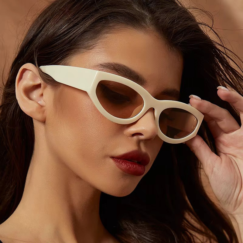 Samjune Sonnenbrille Cat Eye, Vollrand, Kunststoff, Damen - Bild 2