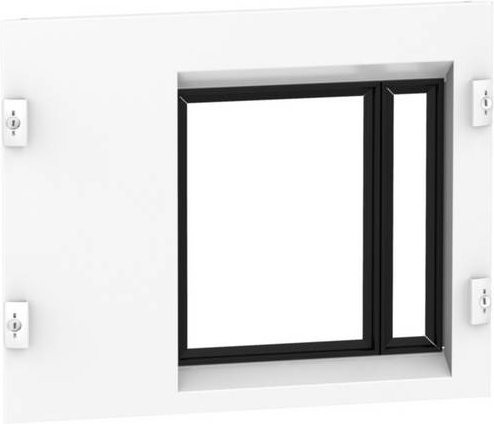 Schneider Electric PrismaSeT-P Frontplatte für MasterPacT MTZ1 06-16/NS630b-1600 3-4polig, Einschubtechnik vertikal, Weiß, Breite: 65 cm - Bild 1