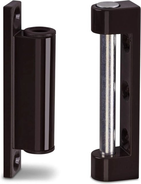 SO-TECH Fensterband aus Metall in Braun, Breite: 7,5 cm - Bild 1