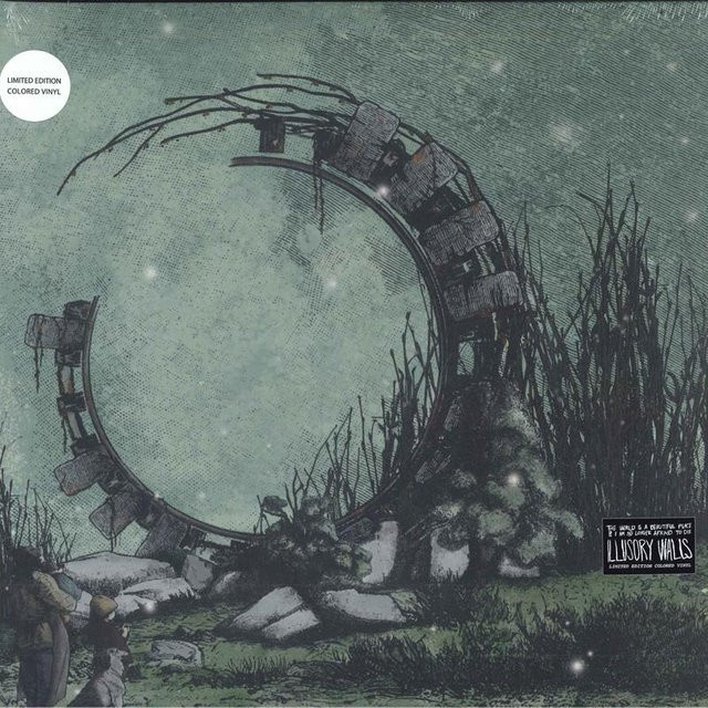 Illusory Walls, Die Welt ist ein schöner Ort & ich habe keine Angst mehr zu sterben, Epitaph, Vinyl/LP, grau, farbig - Bild 1