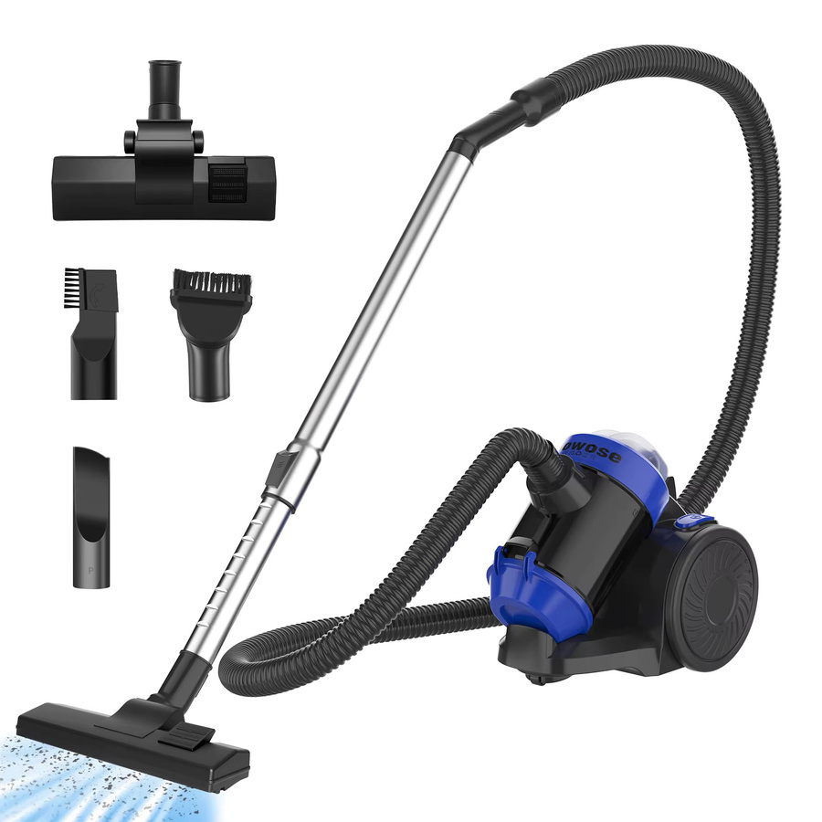 DayPlus beutelloser Zylinderstaubsauger in Blau mit 1200W Leistung und 1,5L Behältervolumen - Bild 9