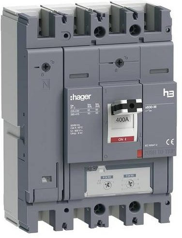 Hager HMJ401DR Leitungsschutzschalter MCB Grau - Bild 1