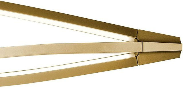 Nemo Lighting In the Wind vertikale LED-Pendelleuchte in Gold/Messing mit warmweißem Licht (3000K) - Bild 1