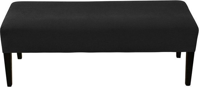 Elastischer Jacquard Bankbezug aus Polarfleece in Einfarbig, abnehmbare Stuhlhusse aus wasserabweisendem Polyester - Bild 1