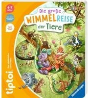 Ravensburger tiptoi Die große Wimmelreise der Tiere Lernbuch in Bunt - Bild 1