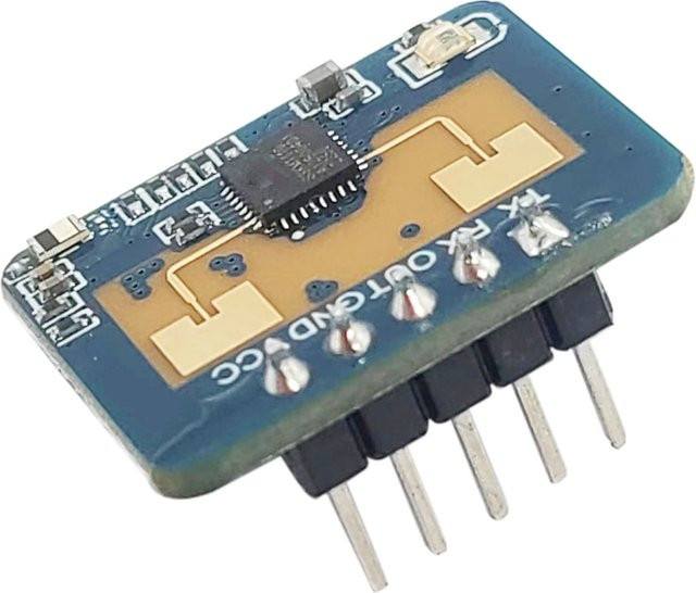 LD2410C 24 GHz FMCW Wave Radar Induktionsmodul zur präzisen menschlichen Anwesenheitserkennung in Blau - Bild 1