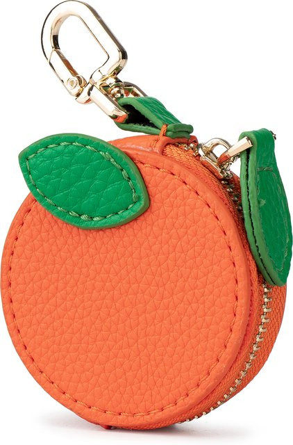 Lucky hour Taschenanhänger, Münzbörse, Orange, Mini-Geldbörse - Bild 1