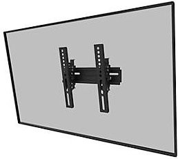 Neomounts by Newstar WL35-350BL12 Wandhalterung für 1 Monitor 24-55 Zoll bis 25 kg, neigbar und abschließbar, VESA 200x200 mm, schwarz - Bild 1