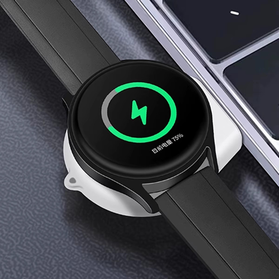 OAKCHARM Magnetisches kabelloses Ladegerät für Huawei Watch GT6 PRO, GT6 und GT5 PRO, USB-C Schnellladegerät, Weiß - Bild 4