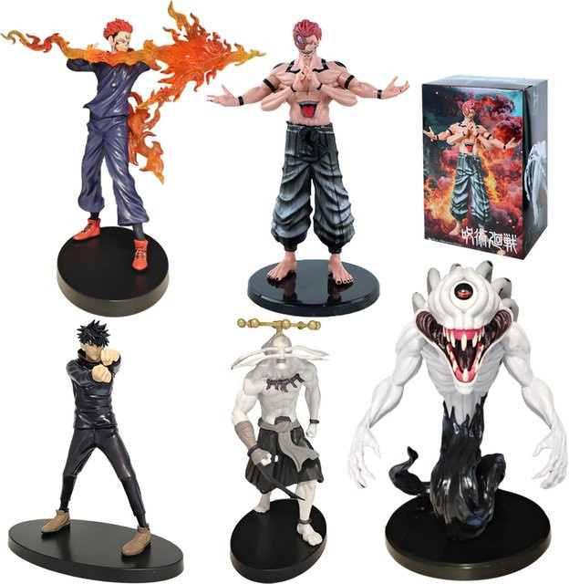 Bandai Jujutsu Kaisen Choso Actionfigur, 5-teiliges Set, Kunststoff - Bild 1