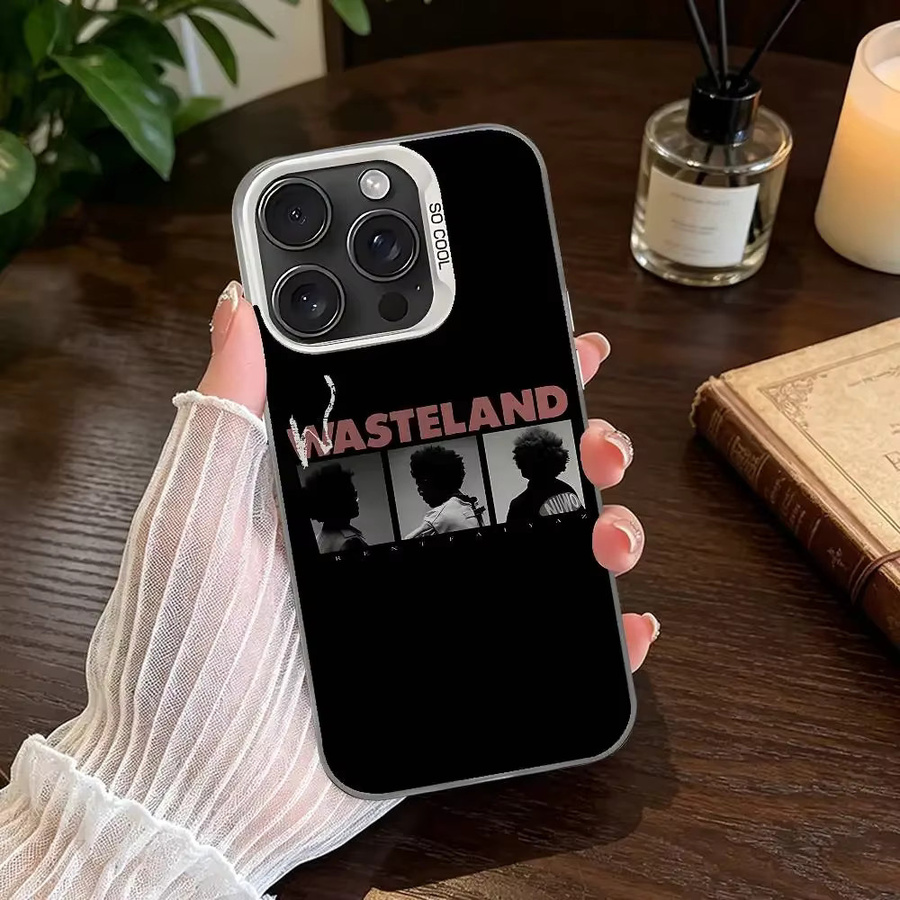 Singer B-Brent F-Faiyaz Stoßfeste Hülle für iPhone 11 bis 17 Pro Max in Silber - Bild 4