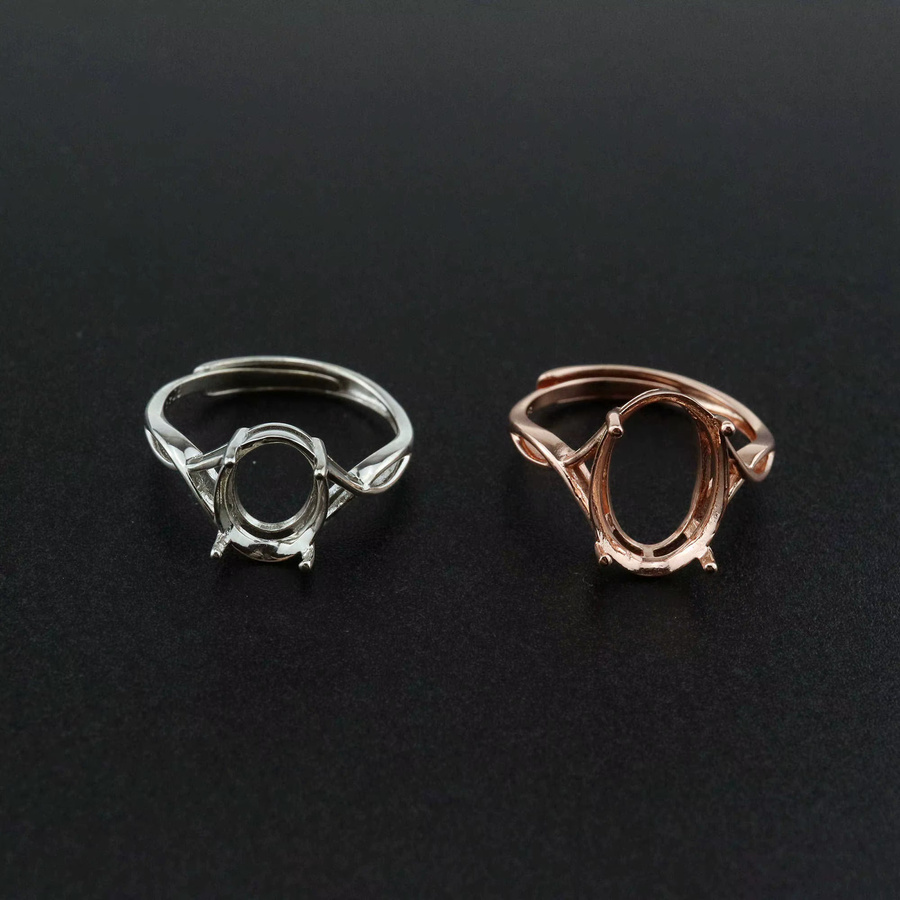 Ms.Iconic Ring, 925 Silber, Roségold, Unisex - Bild 2