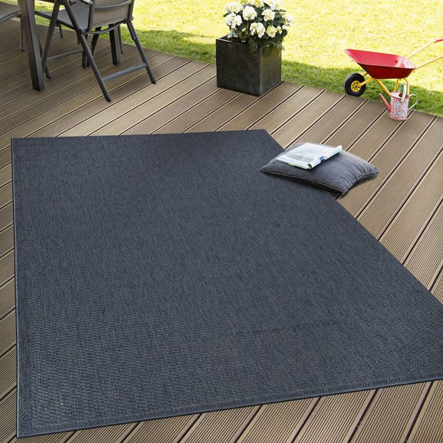 In- & Outdoor-Teppich Timba navy-blau, B/T: 160 x 220 cm, pflegeleicht und fußbodenheizungsgeeignet - Bild 1