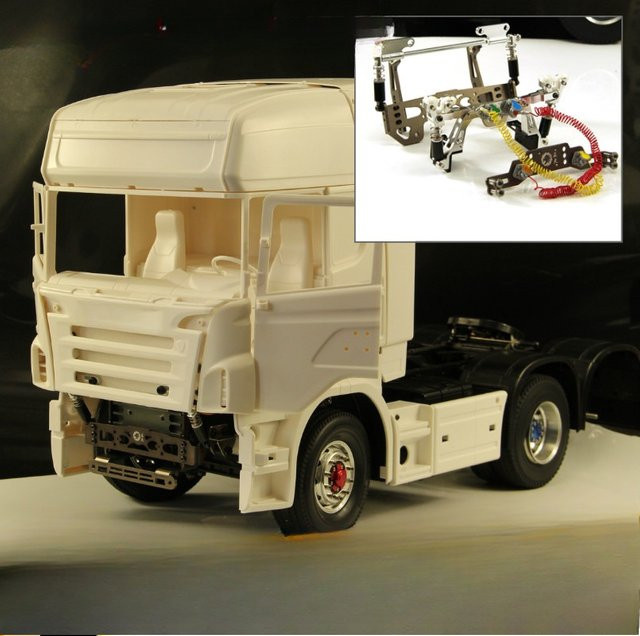 Tamiya Metallkabine, Zubehör, 1:14 - Bild 1