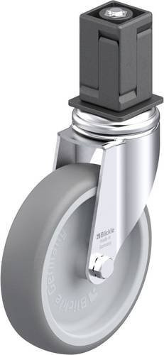 Blickle Apparate-Lenkrolle LKRA-TPA 126G-11-EV18 in Silber und Grau mit 125 mm Rad-Durchmesser und 120 kg Tragfähigkeit - Bild 1