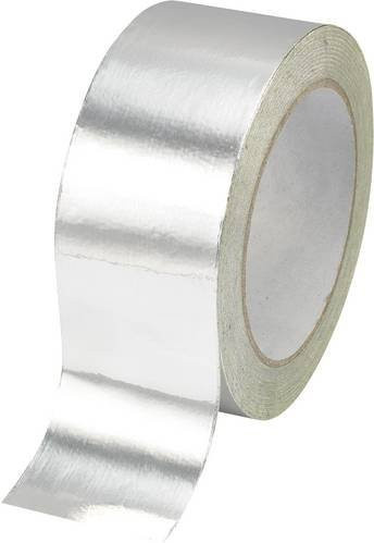 TRU Components AFT-5050 Aluminium-Klebeband Silber, Länge: 50 m, Breite: 50 mm - Bild 1