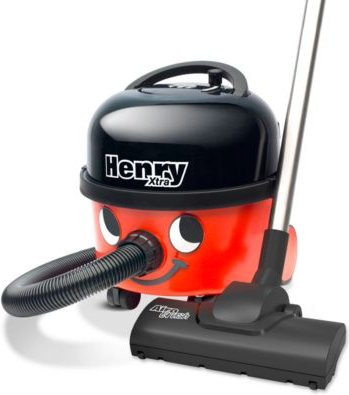 Staubsauger HENRY Xtra in Rot mit 620 W Leistung, Dauer-Luftfilter und 6 l Volumen inklusive Zubehör - Bild 1