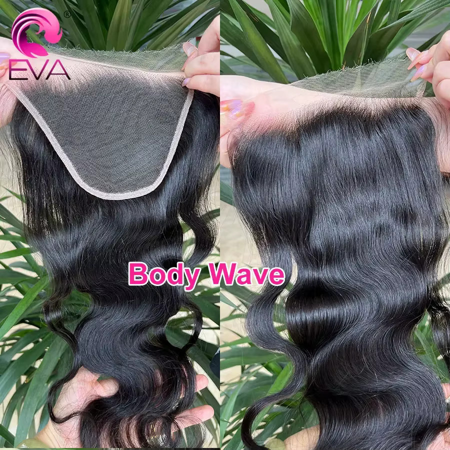 Eva Hair HD Lace Frontal Echthaar, vorgezupft - Bild 3