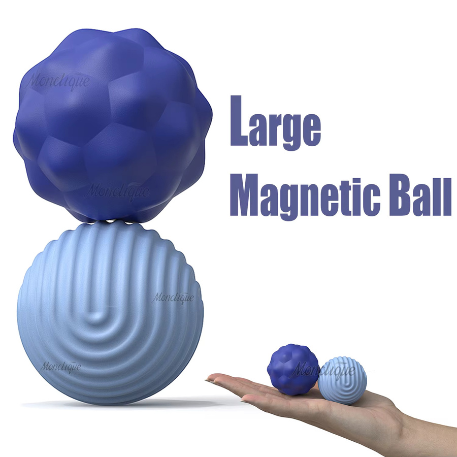 monclique Magnetische sensorische Massagebälle, 2 Stück, Unisex - Bild 5