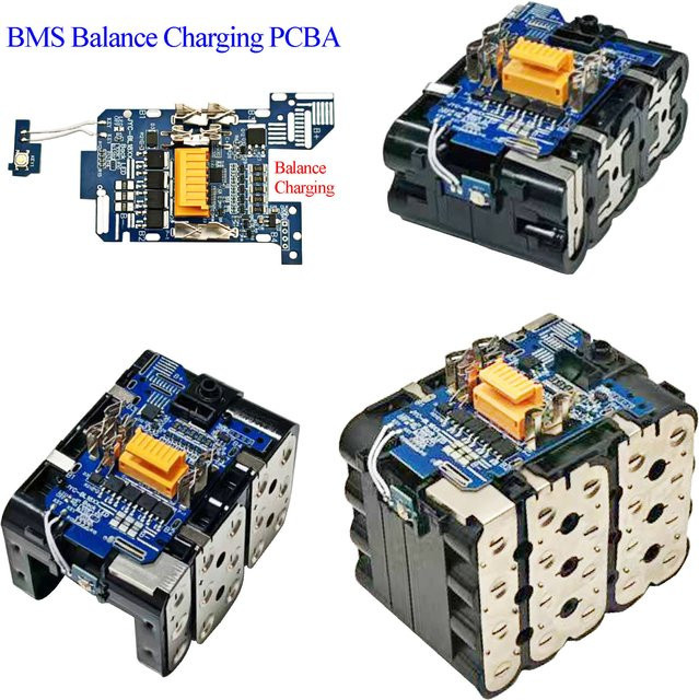 BMS PCBA Balancierende Ladeplatine für Makita 18V Li-Ionen-Akkupacks BL1830 - Bild 1